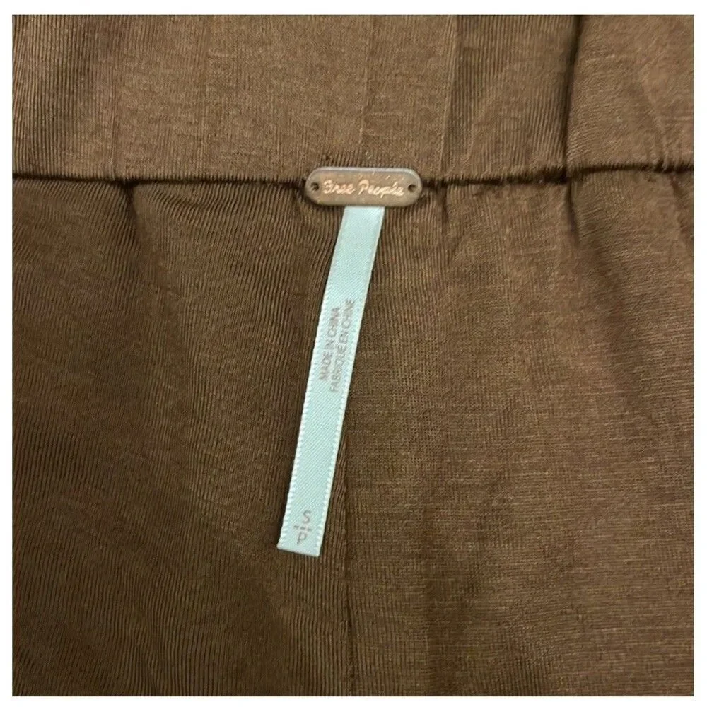 NWT Free People Sequin Shorts Gold Brown Sz Small